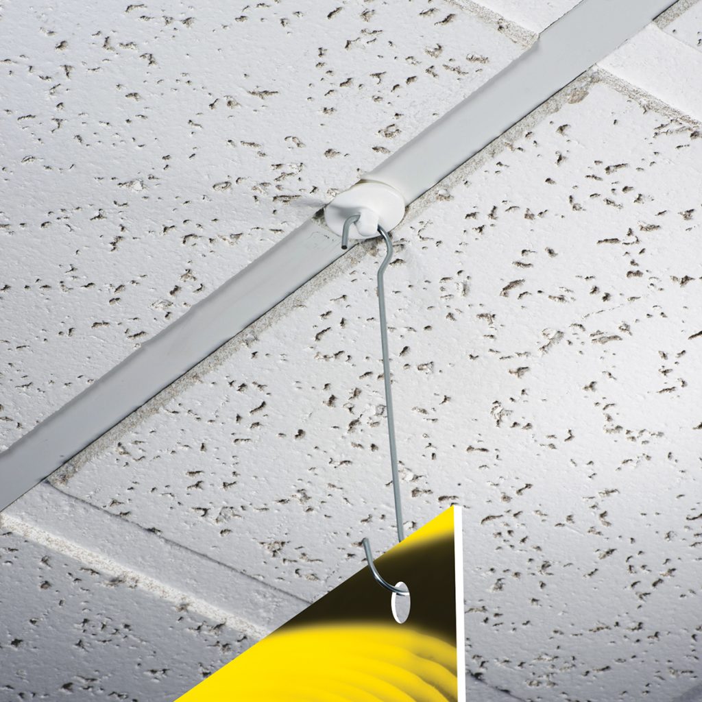 Ceiling Buttons & Clips POS Tapes