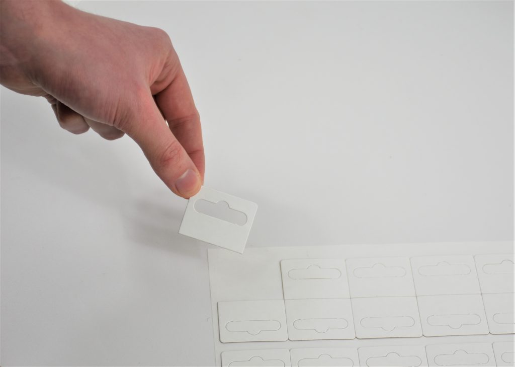 Eco Cardboard Hang Tab Archives POS Tapes